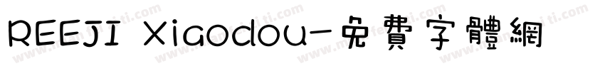 REEJI Xiaodou字体转换